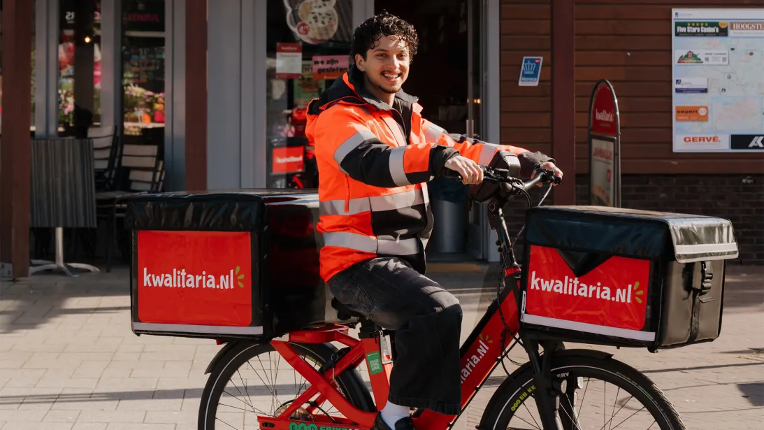 Word bezorger bij Kwalitaria
